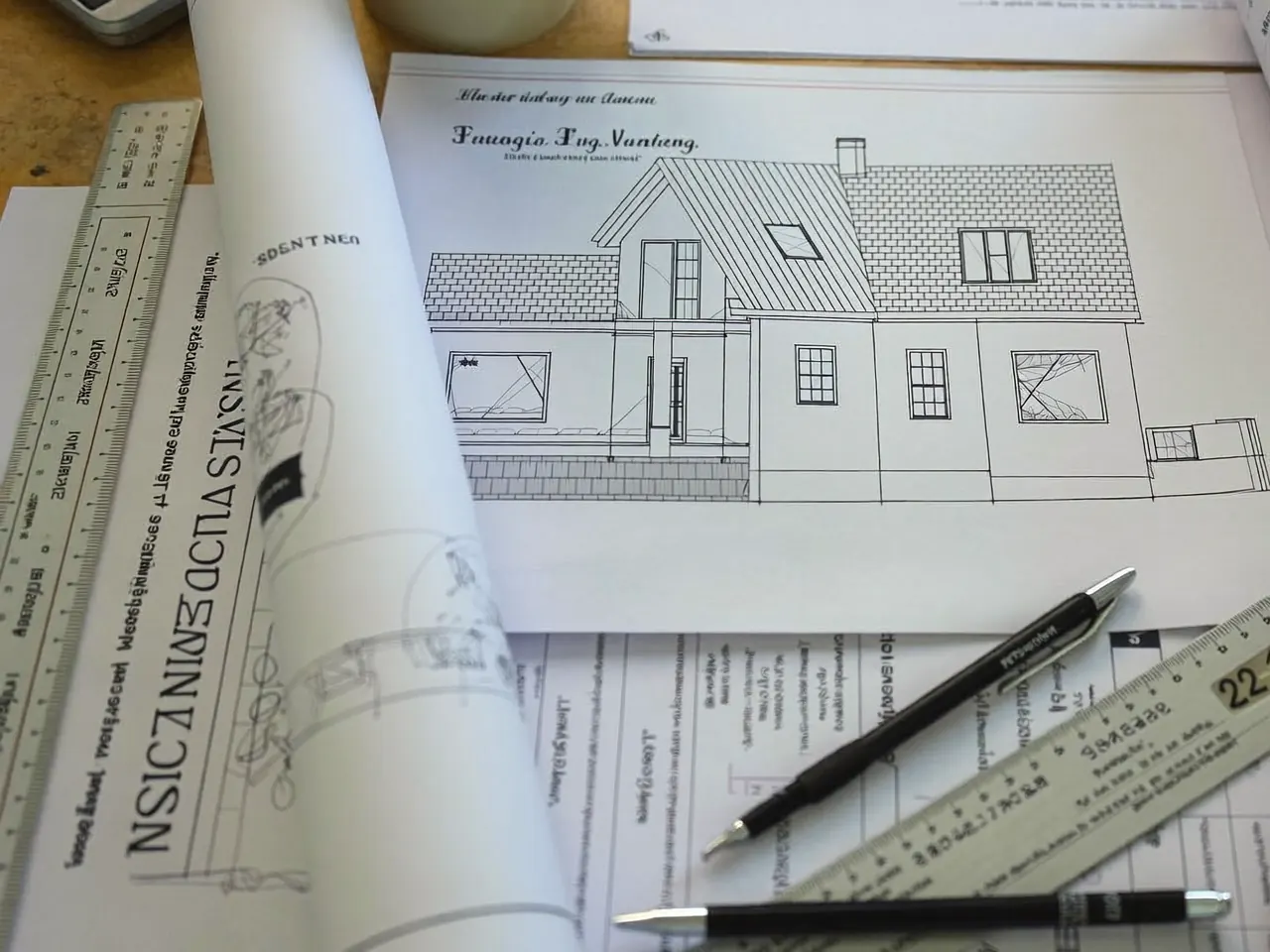 Window guarantee and warranty paperwork on a table